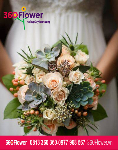 Hoa cưới cầm tay – HC00056